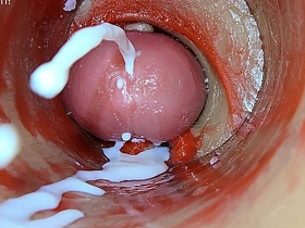 深插阴道内镜头捕捉精液喷射ASMR austin wolf asian gay porn