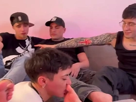 巴西佬与阿根廷人的淫乱趴 - Unconforming daddy chinese massage gay porn