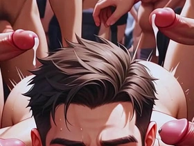 动漫hentai白嫩伪娘群交肌肉男免费视频 gay porn asian tumblr