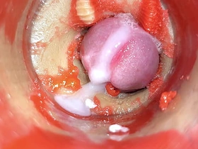 阴道摄像头 子宫颈视角 小男人被巨屌夫妻羞辱 内射满灌-ASMR hot fuck gay porn