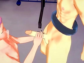 咒术回战耽美 - 虎杖悠仁打飞机后被宿傺干 - 娘炮变装日本亚洲漫画动漫游戏同性恋色情 asian teenage gay sex videos