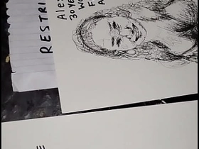 快速素描中给女人奶子喷上精液作为收尾 singapore joyous porn