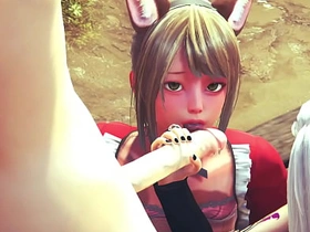 妖媚伪娘 - 三人行伪娘猛干 - 人妖变装日本亚洲漫画动漫游戏基佬片 porn gay hot teen