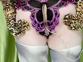 [色猫君] - 可爱猫男穿新蝴蝶内裤试不同肛尾 自慰高潮呻吟 gay sex videos asian gay