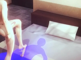 妖艳绿发女装少年惊艳技巧 - 日本亚洲漫画风男同色情 chinese beer gay porn