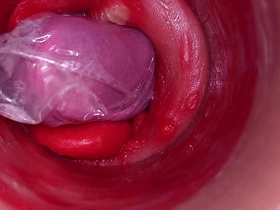 深入阴道的摄像头记录下带着套套的巨量射精 chinese men gay porn videos